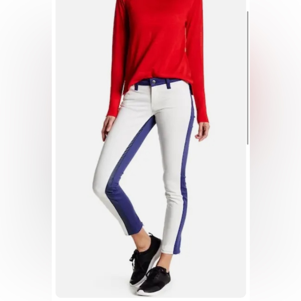 Genetic Denim Women’s Size 30 Leighton Colorblock Skinny Jeans, Visage